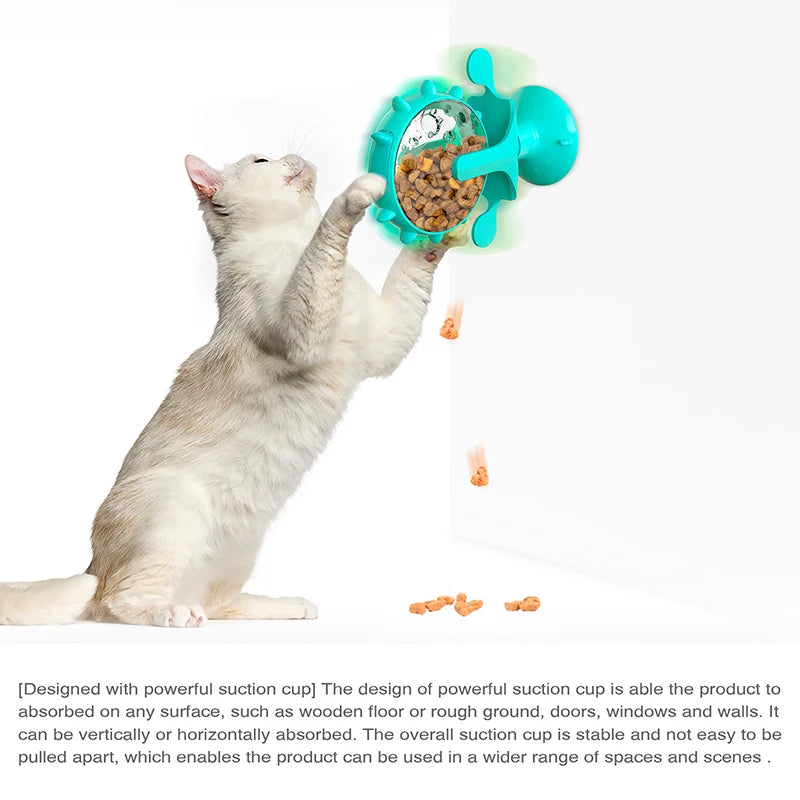- SmartPfote - SnackSpin – Interactive Slow Feeder Toy for Dogs & Cats