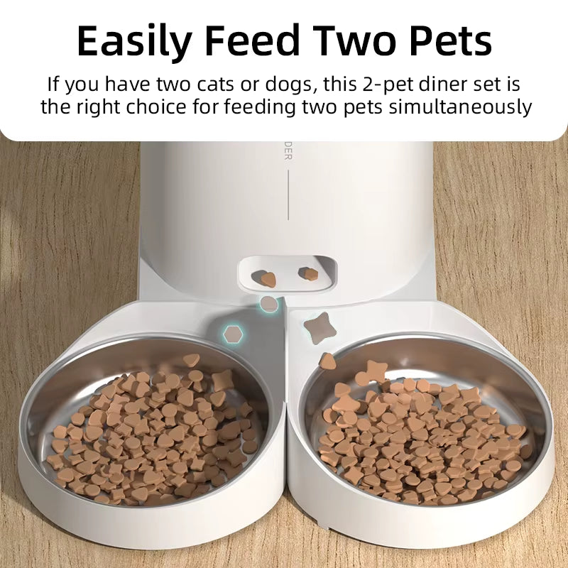 - SmartPfote - SteelBowl Set – Replacement Bowls for 4L Smart Feeder