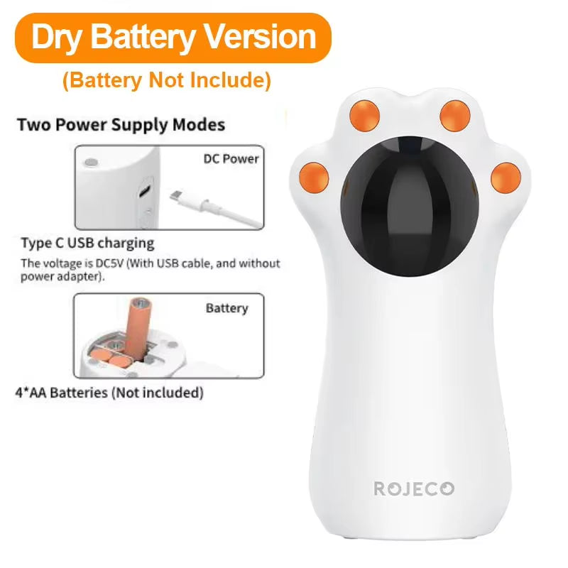 - SmartPfote - LaserClaw – USB Rechargeable Cat Laser Toy for Indoor Play