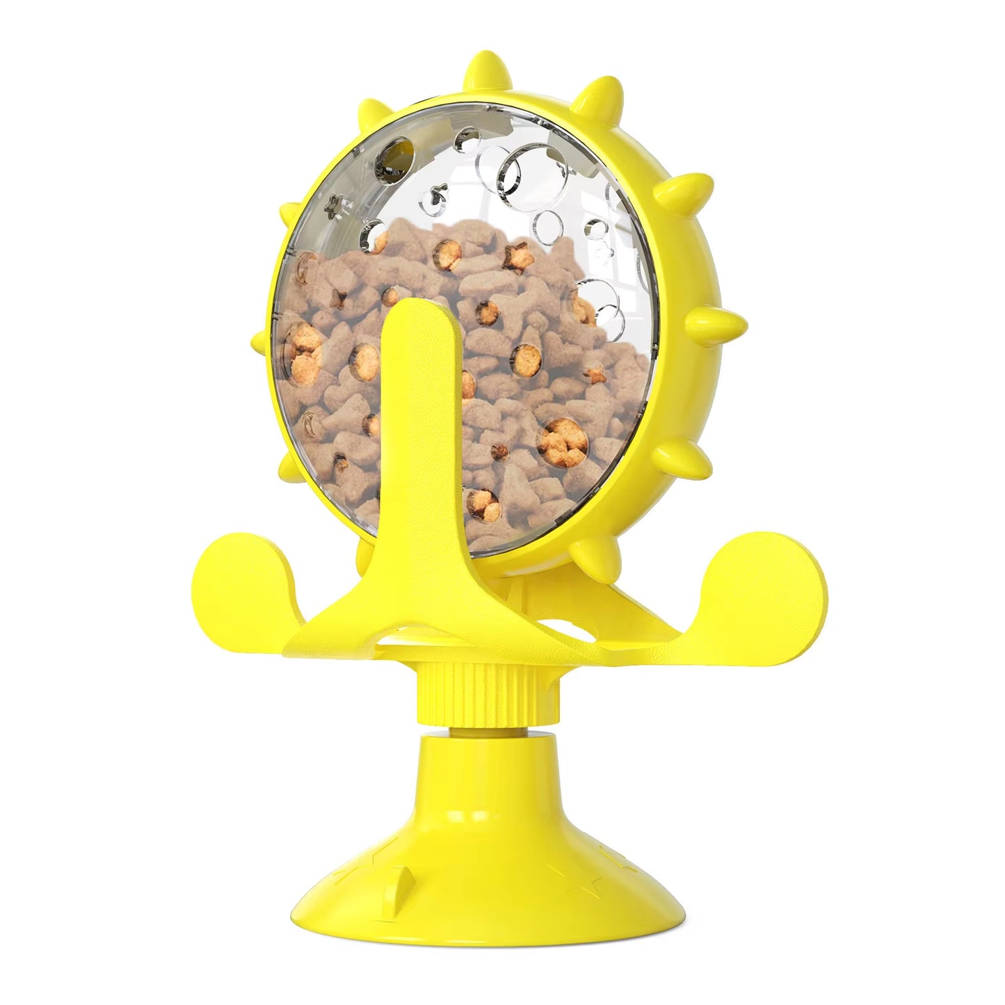 - SmartPfote - SnackSpin – Interactive Slow Feeder Toy for Dogs & Cats