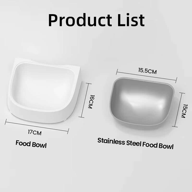 - SmartPfote - SteelBowl Set – Replacement Bowls for 4L Smart Feeder
