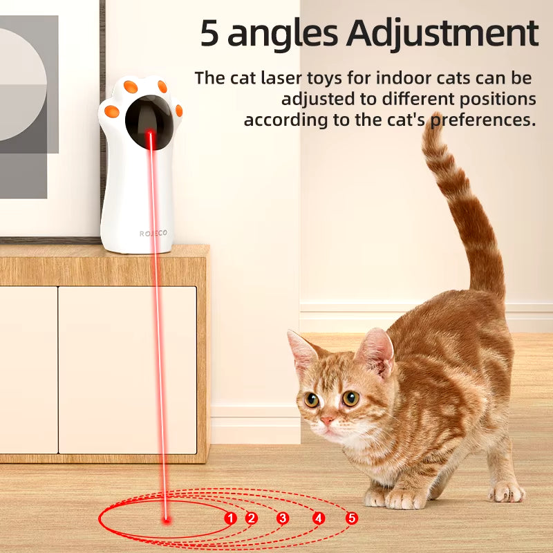 - SmartPfote - LaserClaw – USB Rechargeable Cat Laser Toy for Indoor Play