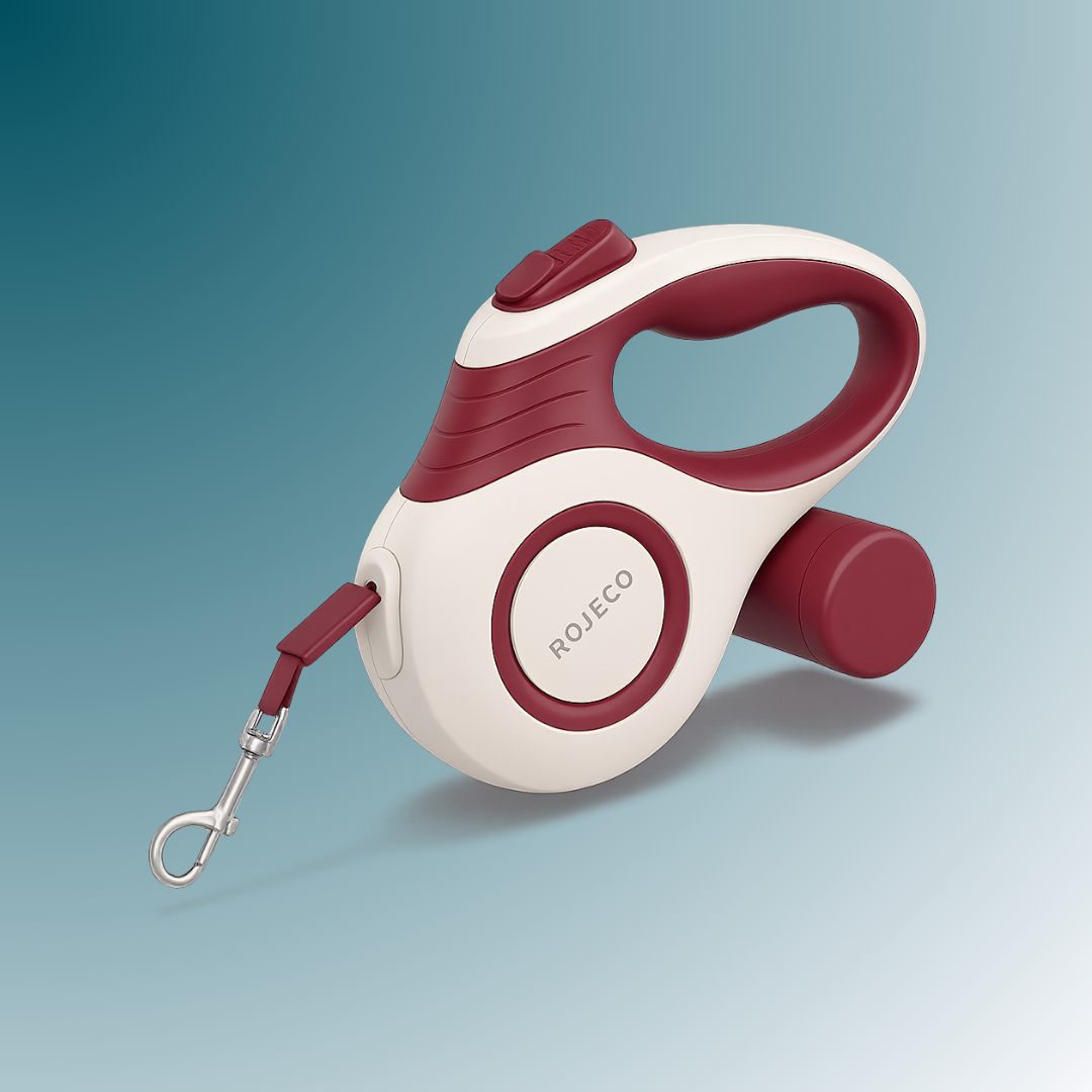 - SmartPfote - FlexiTrail – 3M/5M Retractable Dog Leash for Small Pets & Outdoor Walks