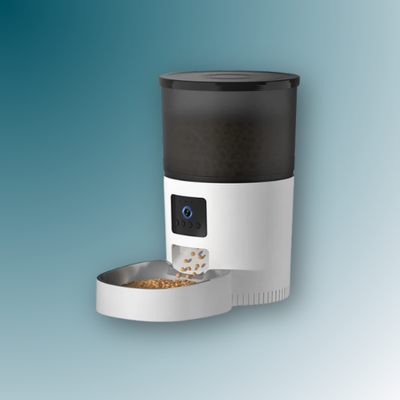 - SmartPfote - CamPortion 3L – Smart Feeder with Video, Voice & Remote Control to stay connected