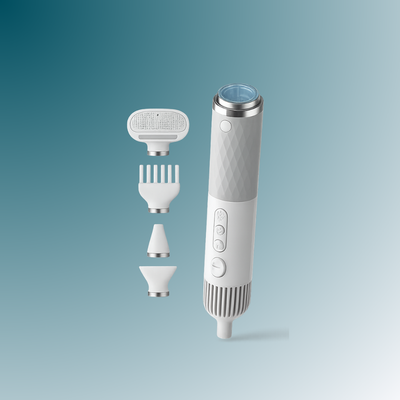 - SmartPfote - GroomFlow 2-in-1 – Quiet Pet Hair Dryer & Comb with Steam Spray