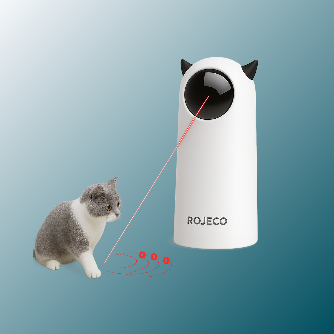 - SmartPfote - LaserChase – Smart Interactive LED Toy for Cats & Dogs