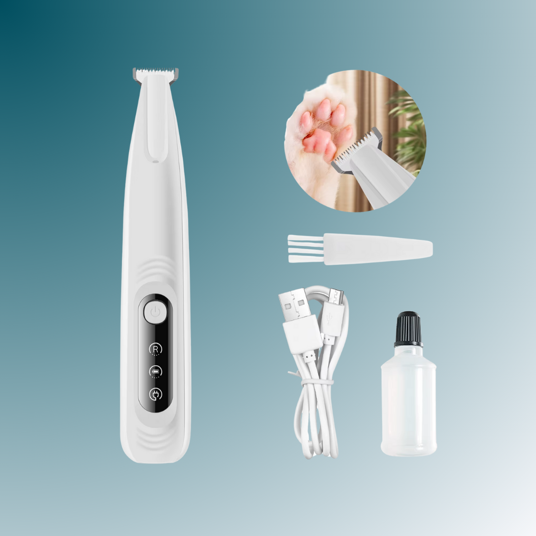 - SmartPfote - TrimEase – Waterproof Pet Paw Trimmer with LED Display (Rechargeable)