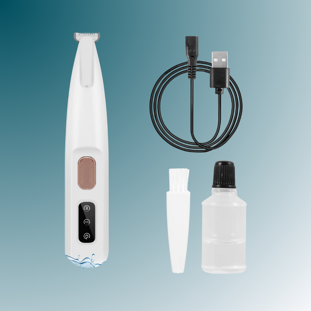 - SmartPfote - TrimEase – Waterproof Pet Paw Trimmer with LED Display (Rechargeable)
