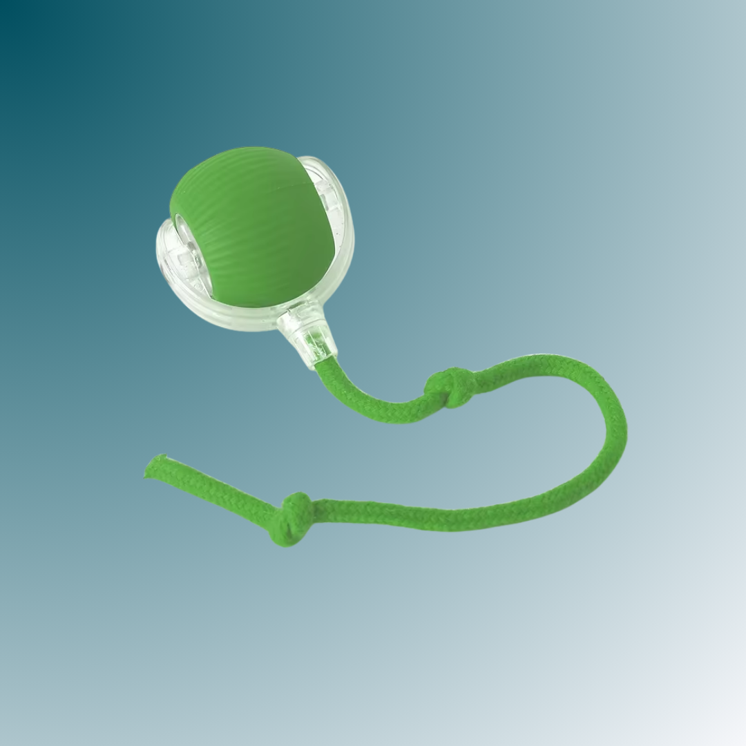 - SmartPfote - WiggleWhisk – Rechargeable Rolling Tail Toy for Cats & Dogs