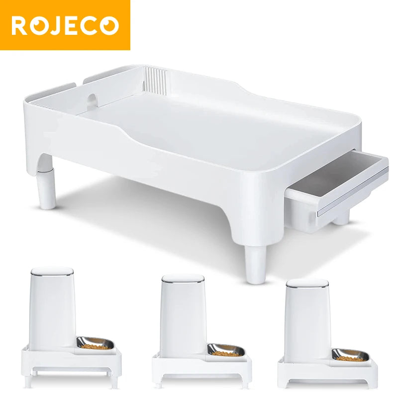 - SmartPfote - ElevateStand – Adjustable Pet Feeder Holder