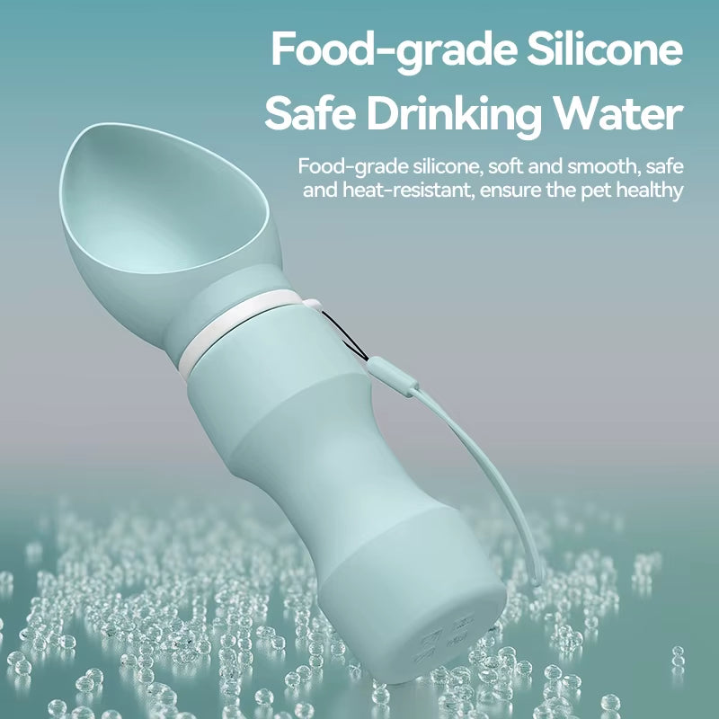 - SmartPfote - SipFold – Portable Leakproof Water Bottle for Dogs & Cats