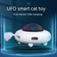 - SmartPfote - UFOWhirl – Smart Interactive Feather Teaser Toy for Cats