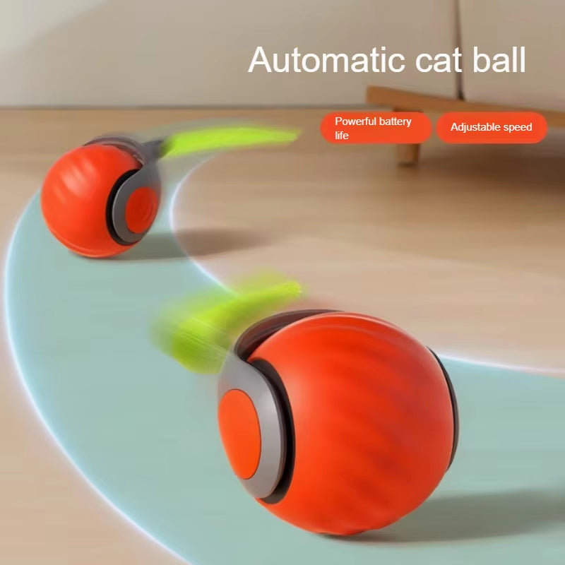 - SmartPfote - WiggleTail – Rechargeable Moving Teaser Ball