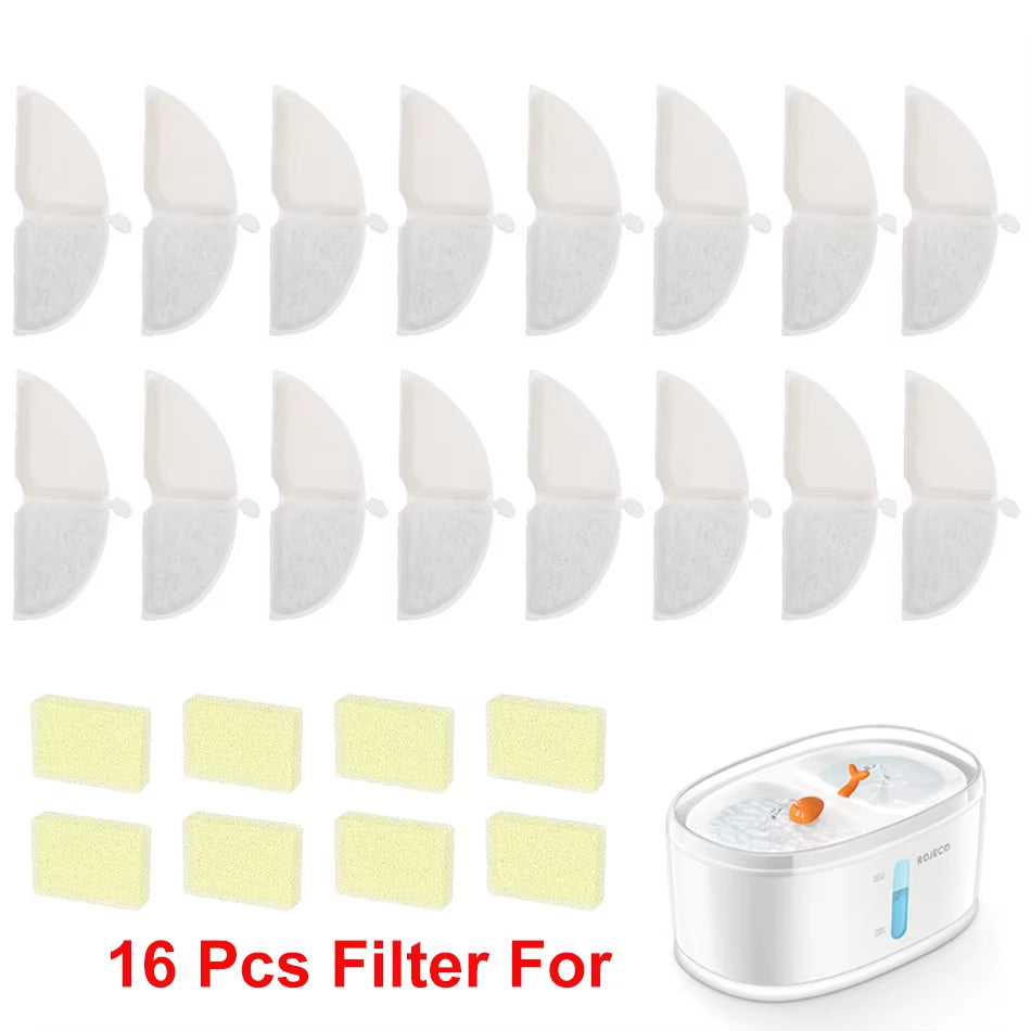 - SmartPfote - PureFlow Filters – 4-Pack for Double Cat Fountain