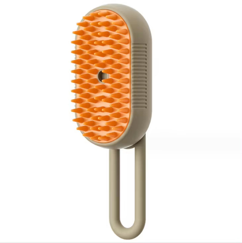 - SmartPfote - SteamCare Brush – Electric Spray Comb for Cats & Dogs
