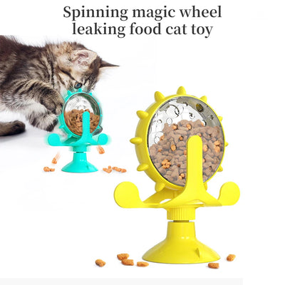 - SmartPfote - SnackSpin – Interactive Slow Feeder Toy for Dogs & Cats