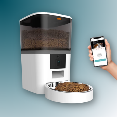 SmartBowl Cam 4L – App-Controlled Feeder with Video Monitoring