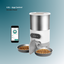 - SmartPfote - MealMate Duo – Smart Cats & Dogs Feeder with App Control & Double Bowls