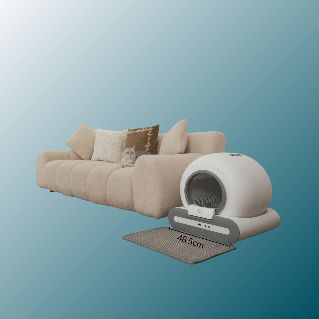 - SmartPfote - PurrClean Pro – Automatic Litter Box with App Control for Multi-Cat Homes