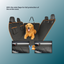 - SmartPfote - RideGuard Pro – Waterproof Dog Car Seat Hammock