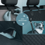 - SmartPfote - RideGuard Pro – Waterproof Dog Car Seat Hammock