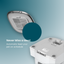- SmartPfote - TwinBowl 4L – Wi-Fi Cat Feeder with App Control & Low Food Alerts