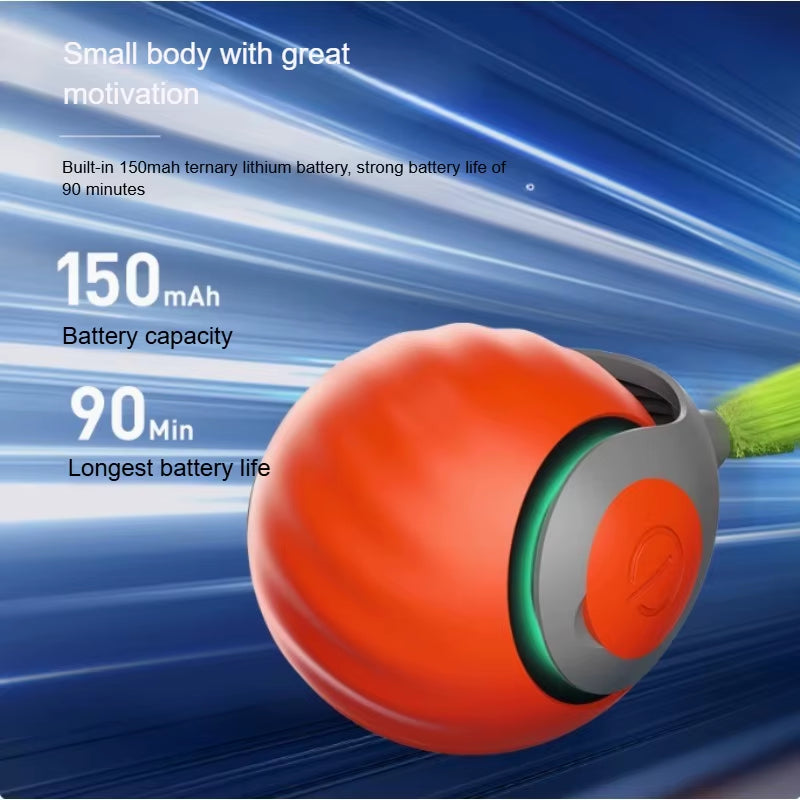 - SmartPfote - WiggleTail – Rechargeable Moving Teaser Ball