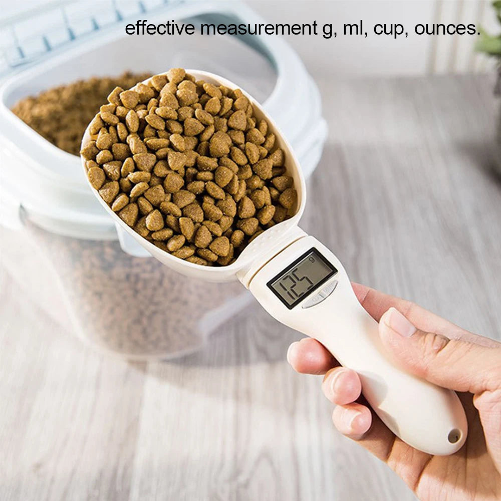 - SmartPfote - FeedScoop Pro – Digital Food Measuring Spoon for Pets