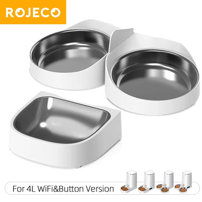 - SmartPfote - SteelBowl Set – Replacement Bowls for 4L Smart Feeder
