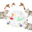 - SmartPfote - PouncePlay – Interactive Whack-a-Mole Cat Toy